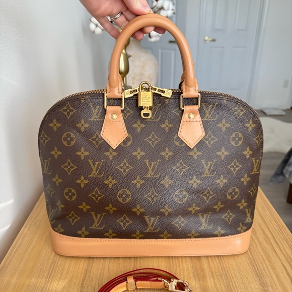 ✅AUTHENTIC✅LOUIS VUITTON ALMA PM+LOCK - Picture 15 of 16